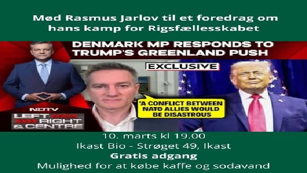 Talk med Rasmus Jarlov om Grønlandskrisen